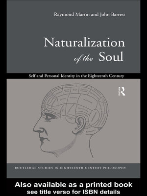 cover image of Naturalization of the Soul